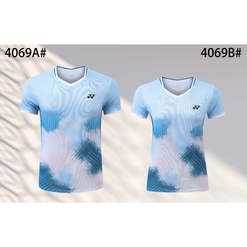 Nova Yonex Badminton Jogo Camiseta Masculina E Feminina De Manga
