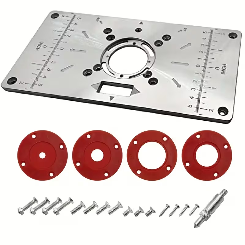 Placa Base Para Mesa Tupia Invertida Para Mesa Tupia Invertida Gravura Máquina Corte