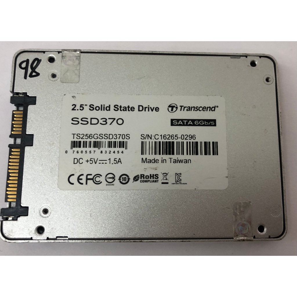 Usado 120GB 128GB 160GB 180GB 240GB 256GB 275GB Ssd 2,5 Sata Disco
