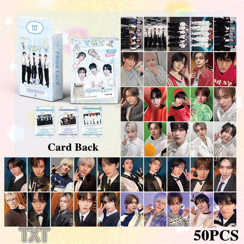 55pcs/box TXT Photocards STARKISSED TOGETHER Do It Like That Album