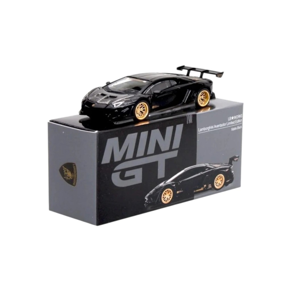 Mini GT Mgt01087-L 1087 1/64 LB Funciona Lamborghini Aventador