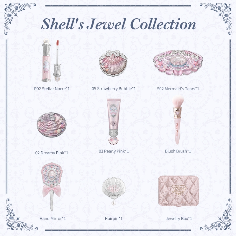 Conjunto De Presentes Violeta Strawberry Rococo All-In Gift