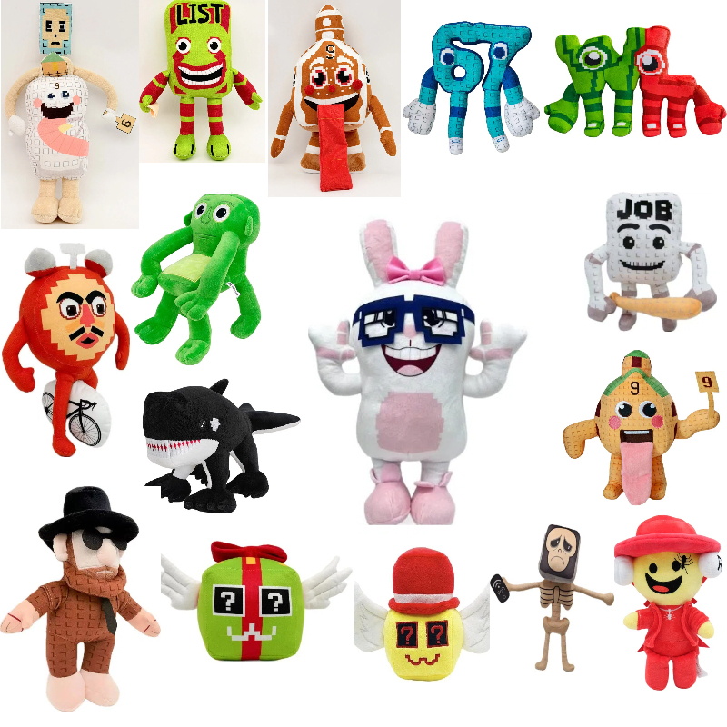 Steal A Brainrot Roblox jogo Boppin Bunny 67 Esok Sekolah Pelúcia