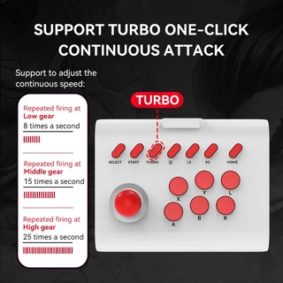 Para Switch PC/Android/ios/PS3/PS4 Jogo De Luta Joystick Arcade Controlador Sem Fio