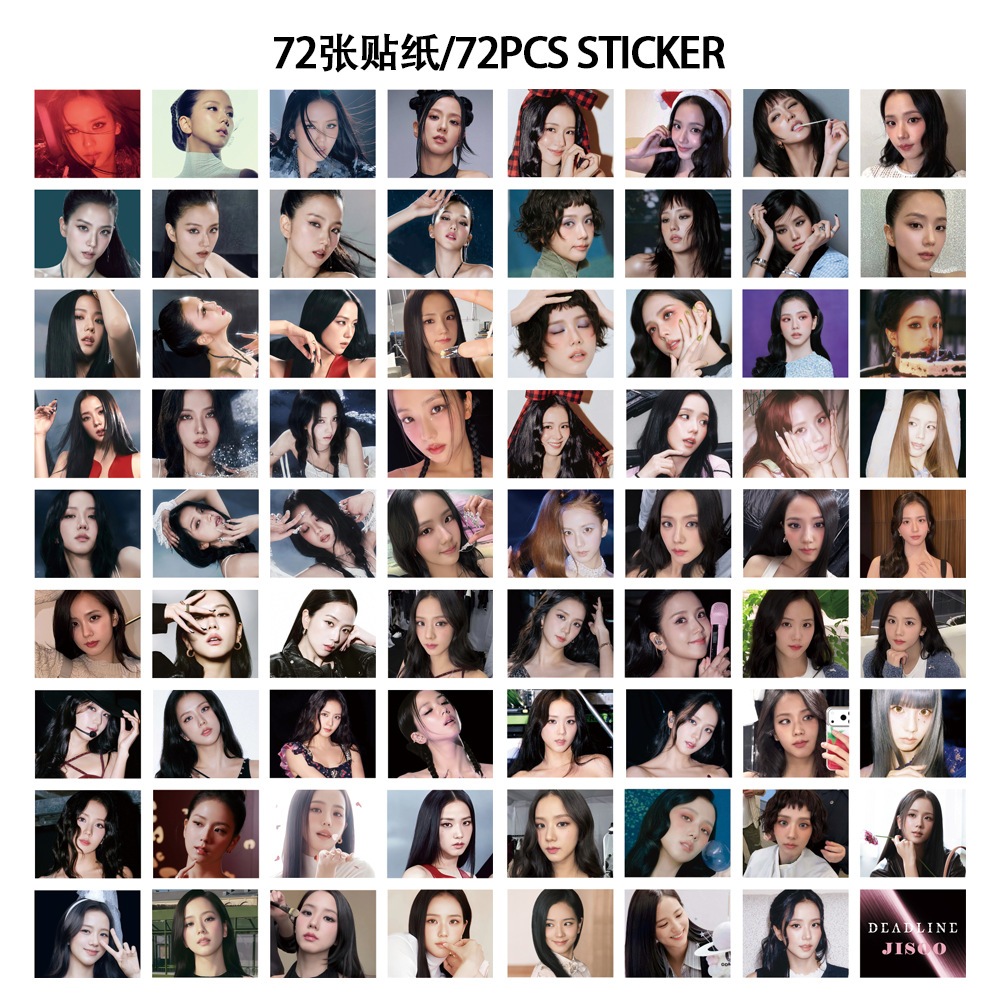 127 Unidades/Caixa BLACKPINK solo JISOO Photocards DEADLINE KPOP