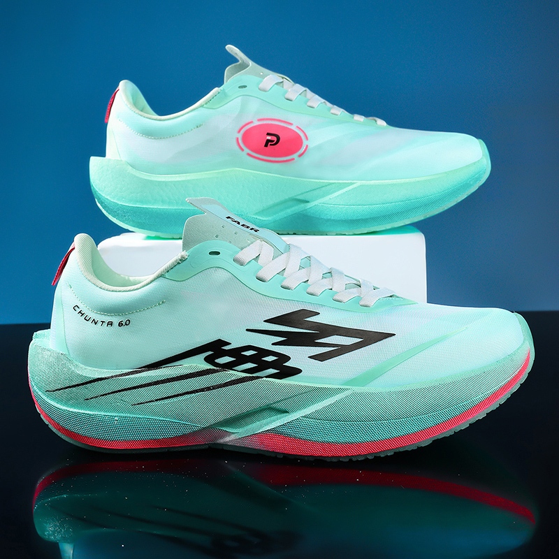 CHUNTA Racing Running Shoes Breathable Mesh Shock Absorption Unisex ...