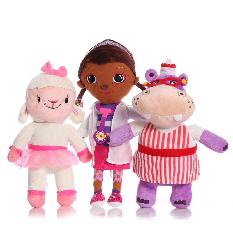 30CM Quente Original Doc McStuffins Brinquedos De Pelúcia , Dottie
