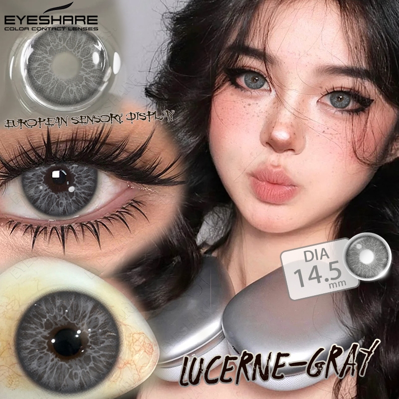 EYESHARE Lentes De Contato Cor Dos Olhos Para 2 pcs Lente natural