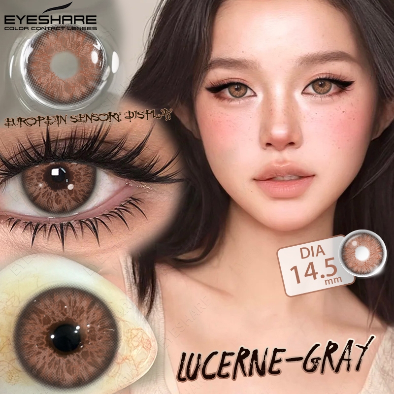 EYESHARE Lentes De Contato Cor Dos Olhos Para 2 pcs Lente natural