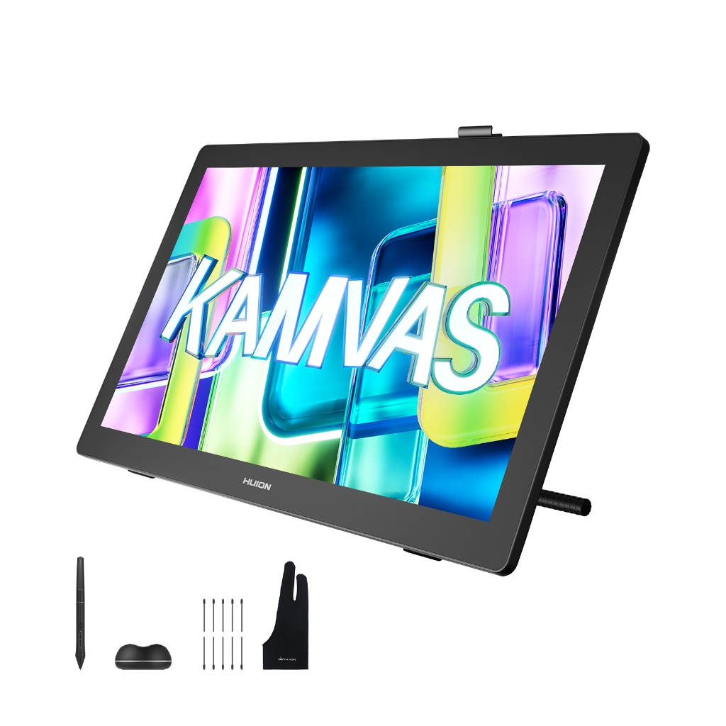 HUION Kamvas 22/Plus , Display De Caneta Com Pressão De 8192 E