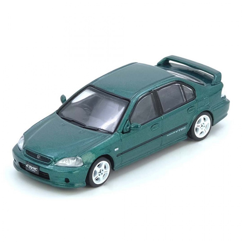 INNO64 Honda Civic EF EG EK ワンダーミニカー Inno64 IN64-EKS-Green 1/64 HONDA CIVIC Ferio Si EK Carro Modelo Em