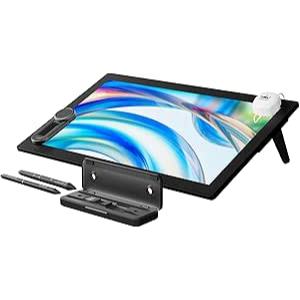 tablet De Desenho HUION Kamvas Pro 24 (4K) Com Suporte Ajustável