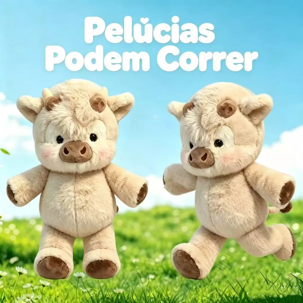 40cm Pelúcia Boi das Boi Highland Material Super Macio Antialérgico Presente Infantil