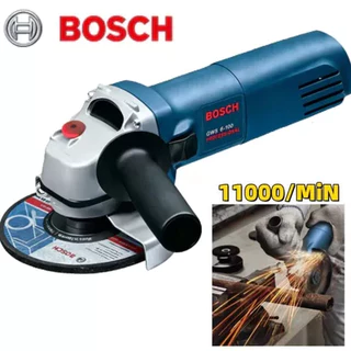 Esmeriilhadeira Angular1000W elétrica GW6-100 Lixadeira elétricas Genérica Bosch