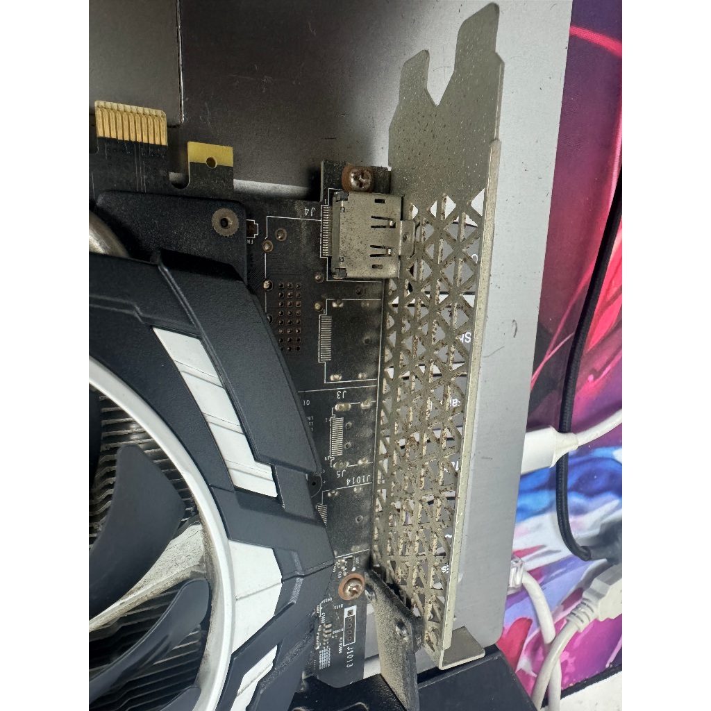 MSI P104 GPU 8G P104-100 Placa gráfica PCle x 4 8 + 6 pinos Sem