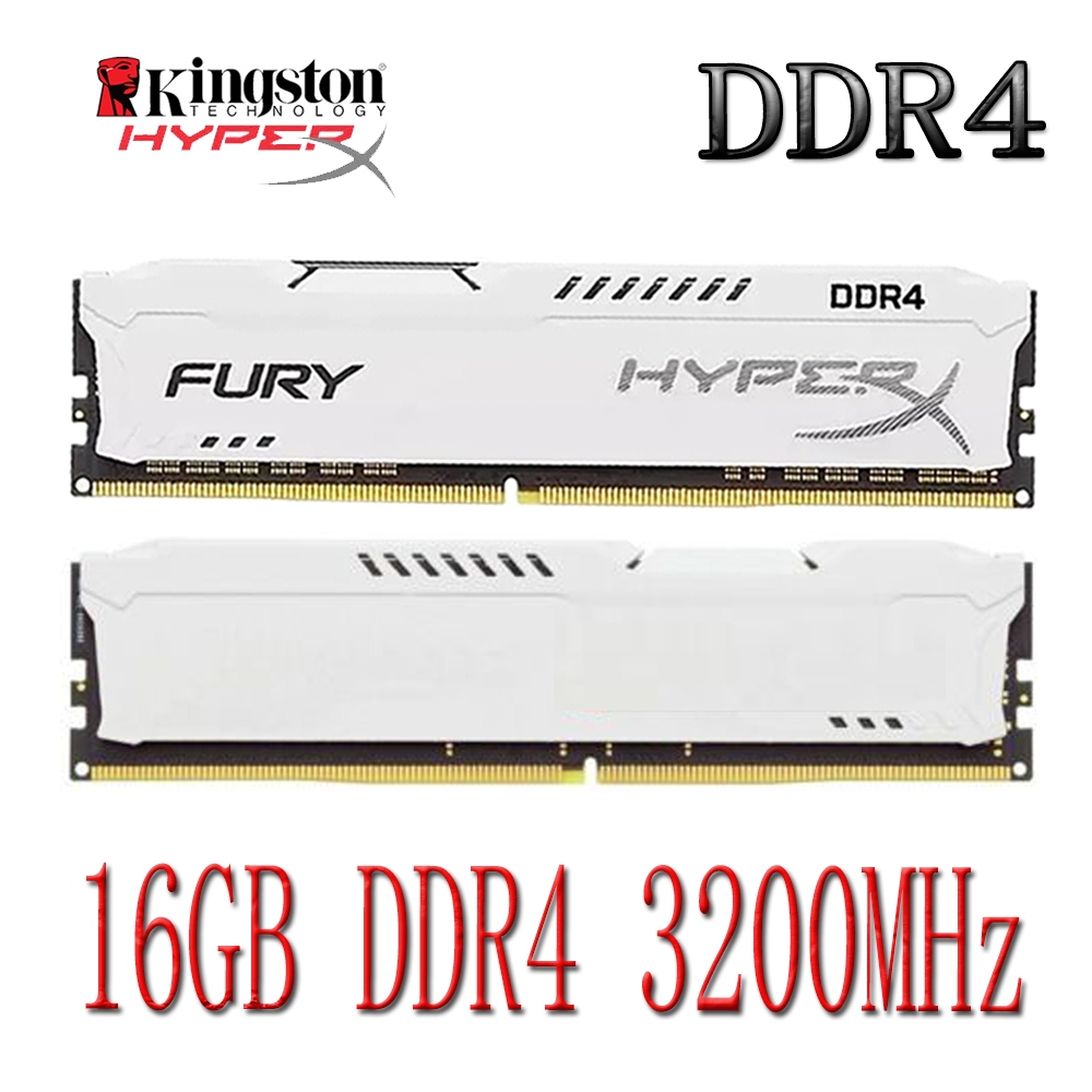 Kingston HyperX Fury DDR4 PC RAM 16 Gb DDR4 3200 Mhz PC4-25600U