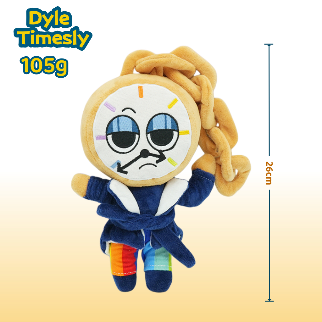 BCT ✨ Dandy's World Plushie Boneca Fofa Bassie Papel De Pelúcia