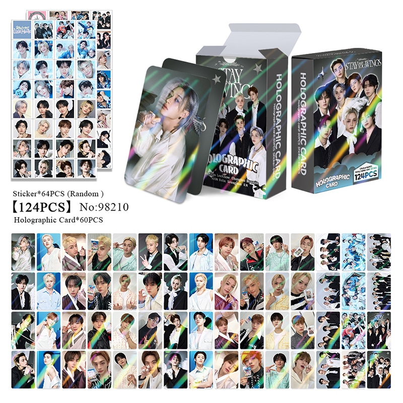 124 Pçs/Caixa Stray Kids Photocards THIS & THAT DO IT Holográfico