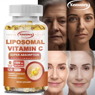 XEMENRY-1450 mg De Vitamina C E 50 Mistura De Fosfolipídeos-Sem Glúten Adição De Conservantes