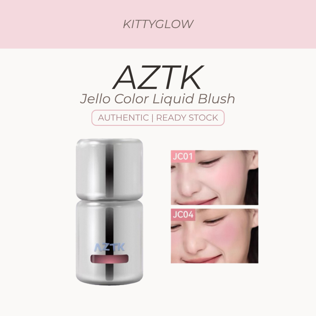 Blush Líquido Colorido AZTK Jello | Shopee Brasil