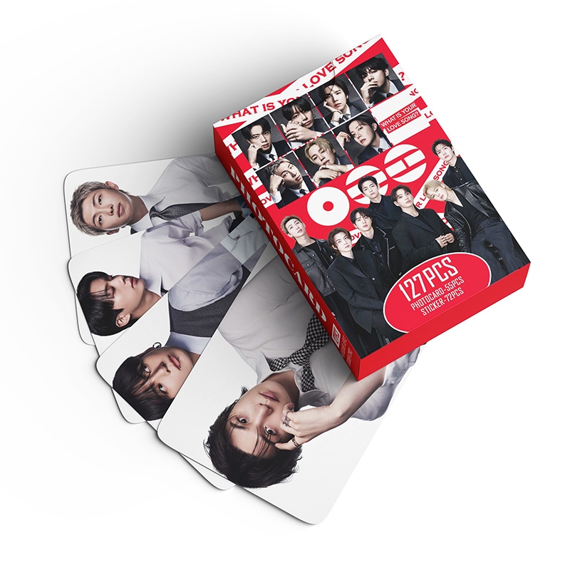127 Pçs/Caixa ARIRANG Photocard Álbum JUNGKOOK V SUGA JIN JIMIN
