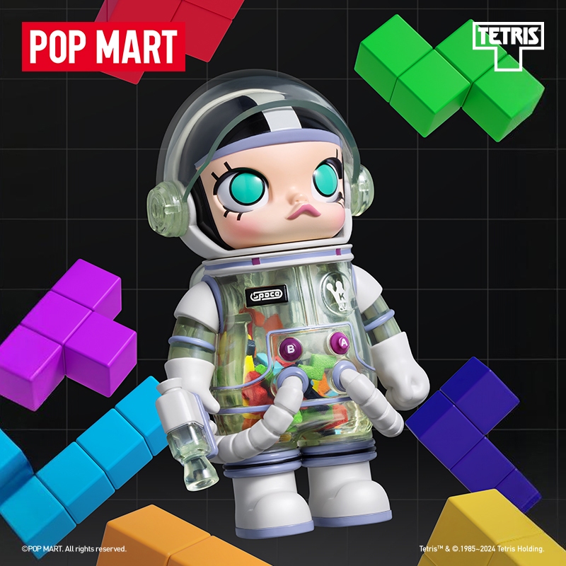 POP MART - MEGA SPACE MOLLY 100% - Coleção 