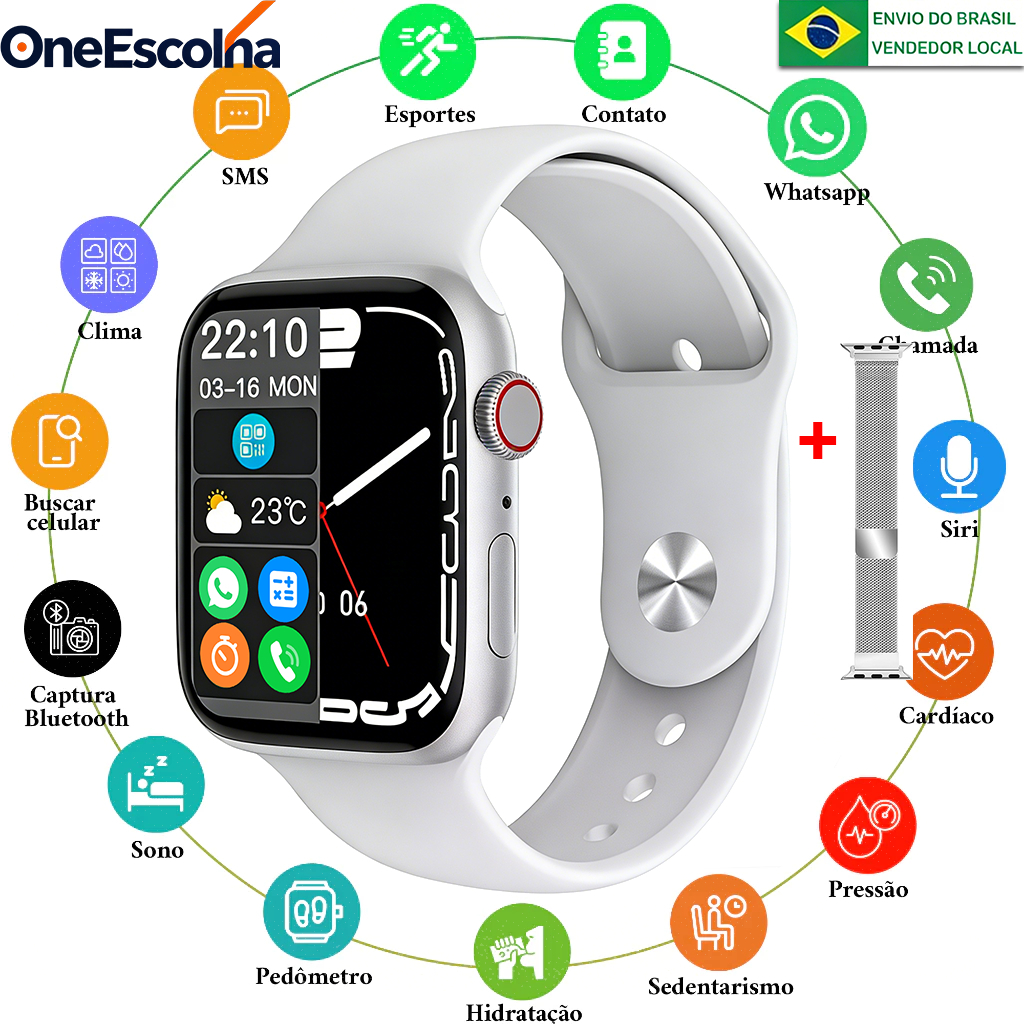 2026 original Smartwatch S10 Pro Mini Chamada Bluetooth Com monitor De Frequência Cardíaca Do Calculadora