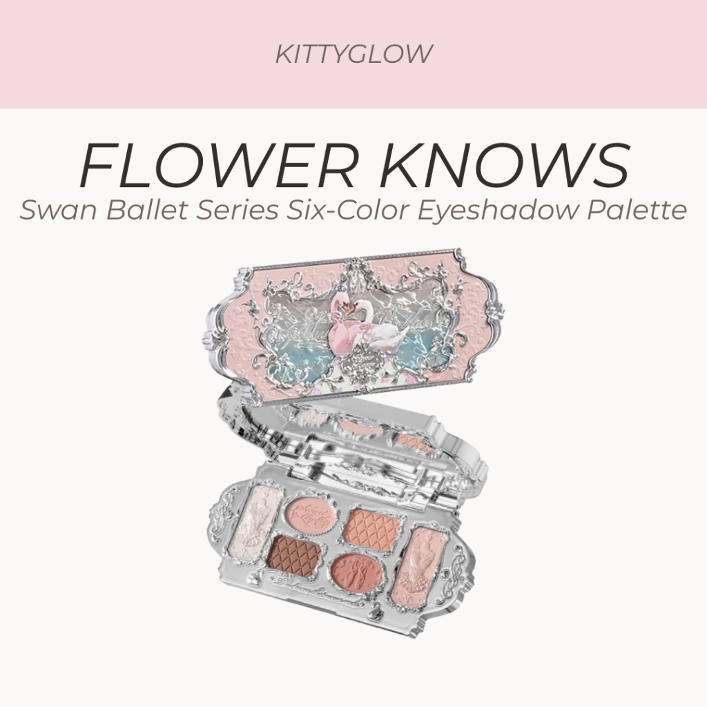 フラワーノーズ ズーシー flower knows zeesea コスメ FLOWER KNOWS Série Balé De Cisne Seis-Cores Paleta De Sombra