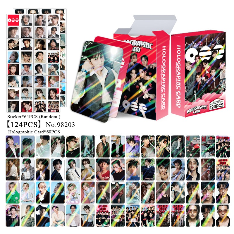 92 Pçs/Caixa Kpop Ídolo Photocard BTS ARIRANG Lomo Cartão SUGA V