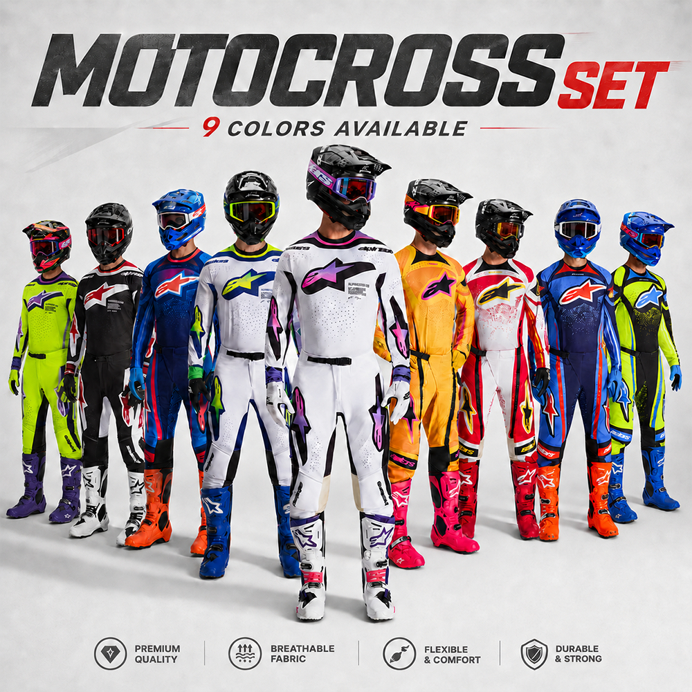 Conjunto Alpinestars Vermelho em Promoção na Shopee Brasil 2026