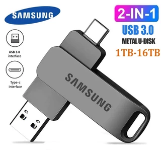 2 Em 1 Unidade Flash OTG 1TB 2TB 4TB 8TB 16TB USB De Metal De Alta Velocidade Tipo-C U Stick Para SmartPhone/Tablet/Comp