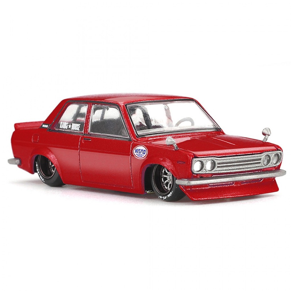 MINI GT 街道ハウス ダットサン 510 NISMO V3　チェイス Mini GT x Kaido House KHMG229 1/64 Datsun 510 Street Nismo V3