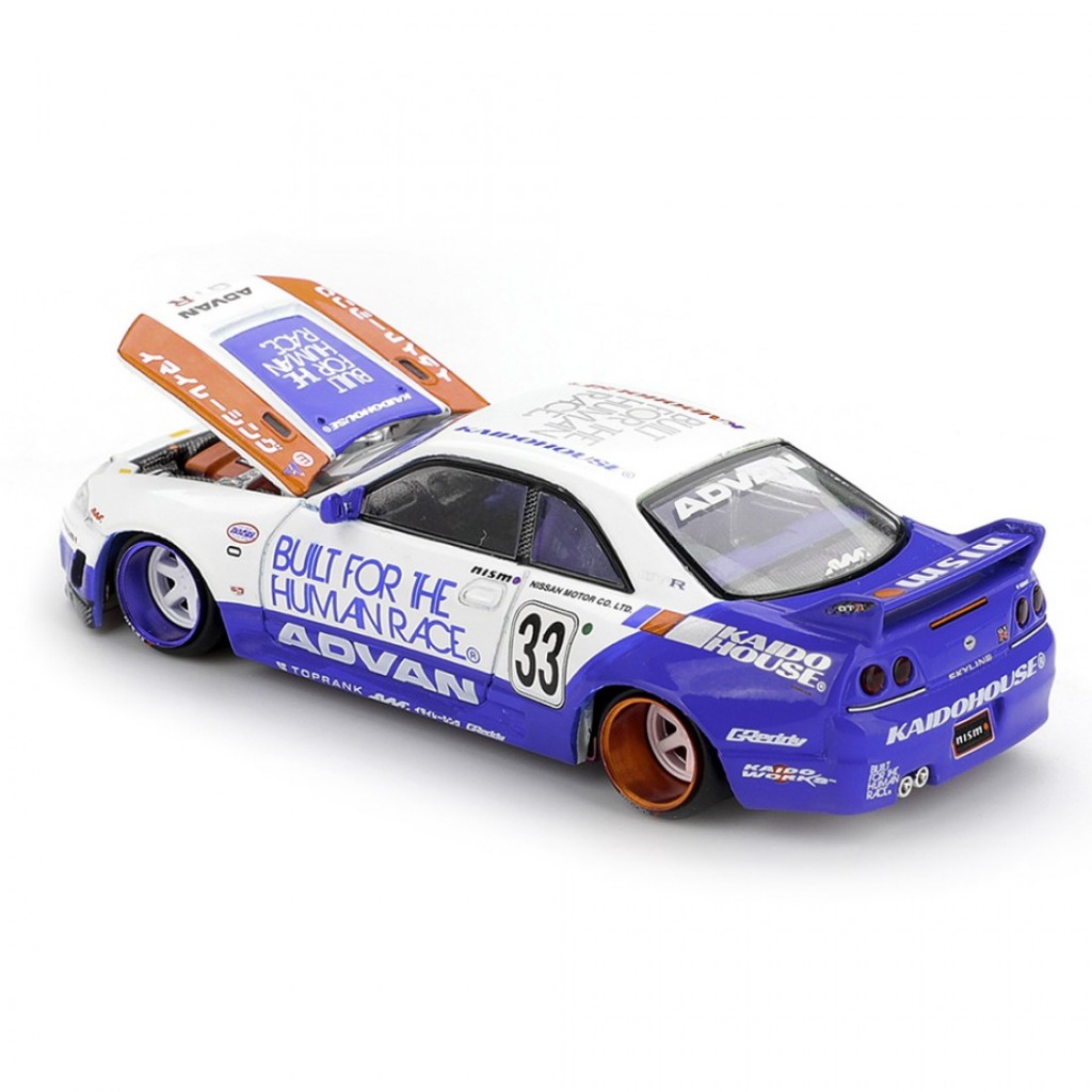 Mini GT x Kaido House KHMG213 1/64 Nissan Skyline-R R33 BFTHR V1
