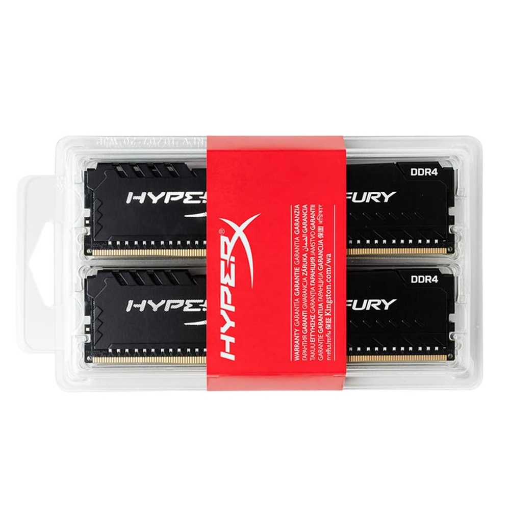 Kingston HyperX Fury DDR4 PC RAM 32GB Kit 2x 16GB DDR4 2666MHz
