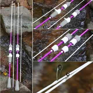 Sougayilang 1.68M carbono Vara De Pesca 2 Seções De Fundo Com Cabo EVA Para Água Doce/Salgada