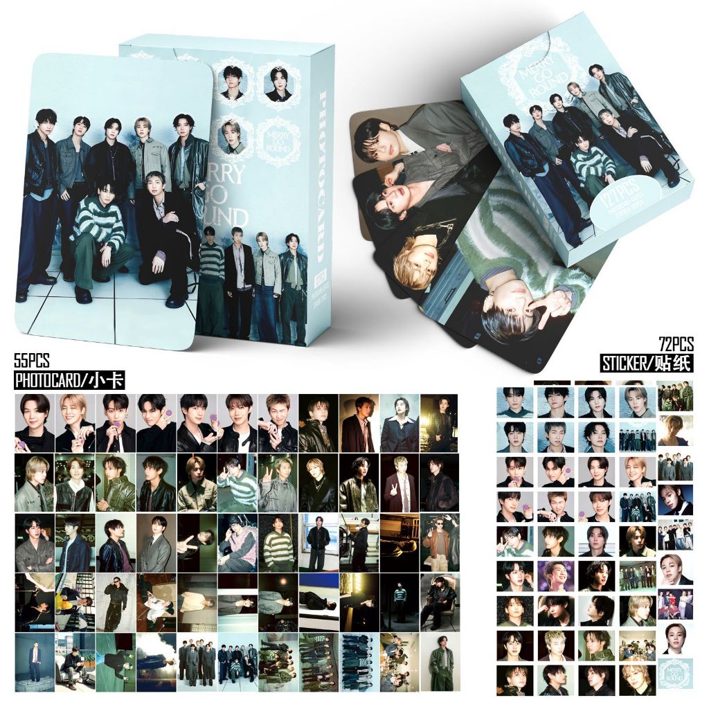 55 Pçs/set 2026 ARIRANG Photocards Lomo Card RM Jin J-Hope SUGA