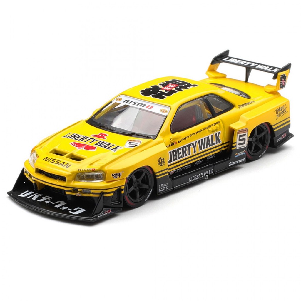 Mini GT MGT01182-R 1182 1/64 Nissan LB-ER34 Super Silhueta SKYLINE