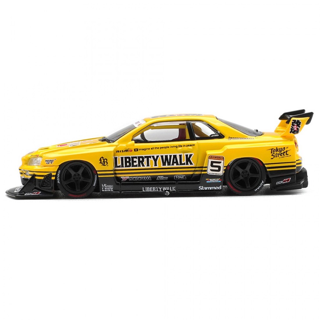 Mini GT MGT01182-R 1182 1/64 Nissan LB-ER34 Super Silhueta SKYLINE