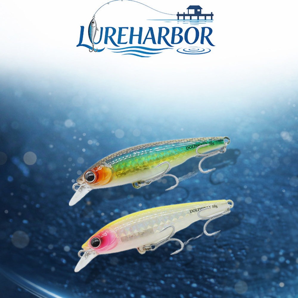 LUREHARBOR 9cm/10g Isca Minnow Flutuante