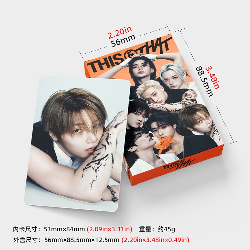 30 Pçs/Caixa STR Photocards KPOP HAN Hyunjin BangChan LeeKnow