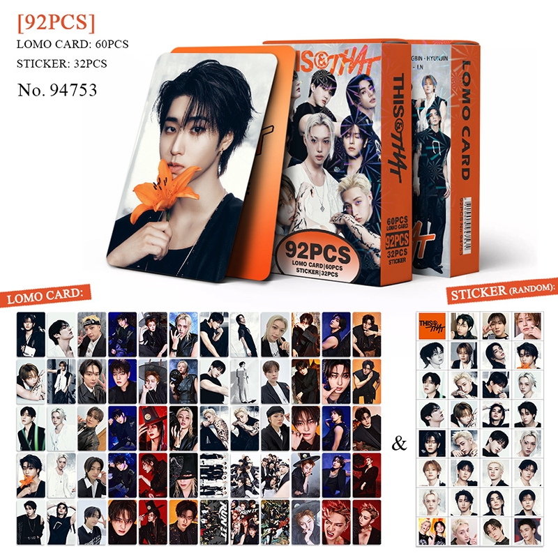124 Pçs/Caixa Stray Kids Photocards THIS & THAT DO IT Holográfico