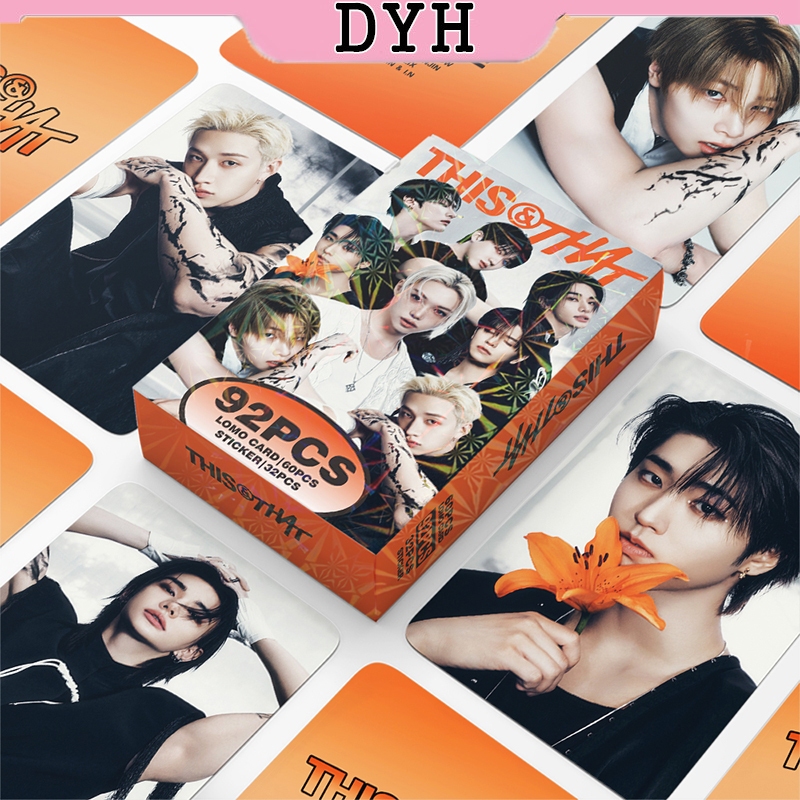 92 Pçs/Caixa STR Photocards THISTHAT RUN IT Faça KPOP LOMO Cartão