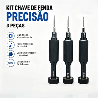 8 em 1 Chaves De Precisão Fenda Magnéticas Manutenção