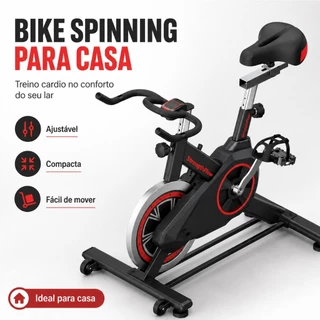Bicicleta Ergométrica Spinning Academia Fitness Profissional 120kg