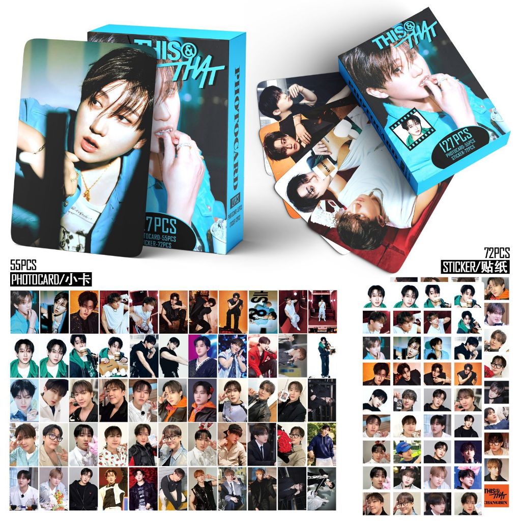 KPOP 55-92 Unidades/Caixa SK THIS & THAT Photocards Fazer JJAM