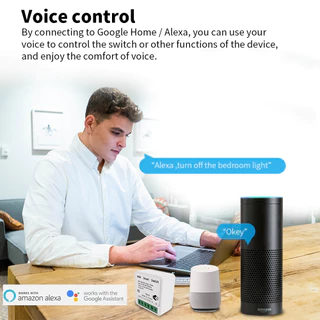 16A WiFi Smart switch Mimi breaker Suporte CozyLife APP Controle Alexa google home De Voz