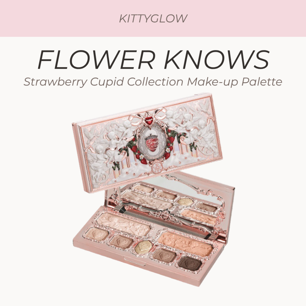Paleta De Maquiagem FLOWER KNOWS Strawberry Cupid Collection