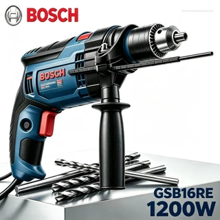 Professional Impact Drill 1200w GSB 16RE Chuck with 1/2" 13 mm key For Home Repairs