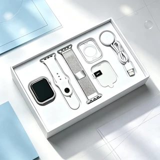 2026 Smartwatch S10 Mini 38mm Unissex Chamadas Bluetooth Monitoramento Cardíaco Calculadora à prova d'água Android/ios