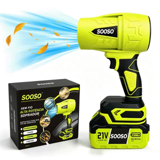 SOOSO Soprador turbo Resistente Para Veículos, Construído Remover Poeira, Folhas Secas E Detritos Externos, Tornando